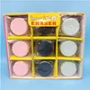 Eraser 36 PCS / Lot Creative Biscuit Eraser Cute Écriture Drawing Rubber crayon PAPELERIE POUR PAPELERIE POUR CADEAUX ENFANTS