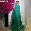 Urban Sexy Dresses Green Beach Evening Embroidery Charming Prom Dress Chiffion Party For Woman Custom Made vestidos de noche 230627