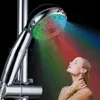 Soffioni doccia da bagno Modalità Soffione doccia a led a colori Spruzzatore di luce Sensore di temperatura regolabile Spruzzatore da bagno Soffione doccia da bagno flash colorato R230627