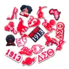 Charms Buty do zatykania aka Zeta Phi Beta But Decoration Delta Sigma theta Bractwa