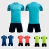 Atmungsaktives, schnell trocknendes neues Fußball-Trainingskleidungs-Outfit für Erwachsene und Kinder, bedruckbares Kurzarm-Poloshirt, Anzug, Wettkampf-Mannschaftsuniform