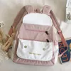 Bolsas lolita rabbit mochila fofa orelhas bow school school meninas adolescentes mochilas doces estudantes crianças Haruku Kids Rucksack Xa885h