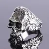 Baosheng joia eletrônica Masonic Skull Ring gótico misticismo glória anel masculino