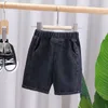 Pantaloncini Tinta unita Neonati maschi Estate Bambini Pantaloni corti Abbigliamento per bambini nati Toddler Fashion Jeans For Age 2 7years 230626