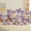 Hurtowa duża rozmiar Plush Toys Purple Kuromi Doll Doll Dzieci rzucają poduszką Dekorację w pomieszczeniach