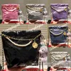 2023SS Mini Tote 22Bag Натуральная Белая Кожаная Сумка Маленькие Сумки Женские Дизайнерские Кошельки Модные Сумки Женские Женские Сумки Фирменное наименование