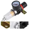 1/4 "dual filter regulator control dehydrator oiler lubricator luchtcompressor