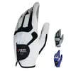 Sporthandskar Pack 1 st Mens Golf Glove Micro Fiber Soft vänster Höger Antiskiding Non Slip Partiklar andningsbara 230627