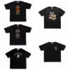 A Bathing A Ape T-shirts imprimés camouflage avec animation de logo populaire à manches courtes