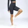 Pantalones cortos activos Super High Rise Vital Yoga entrenamiento Biker mujeres cintura gimnasio deporte atlético corto elástico Fitness largo