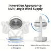 Wireless Small Folding Fan, Air Circulation Fan, Magnetic Suction Remote Control, Hanging Wall Fan