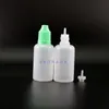100 Pcs 30 ML LDPE PE Plastic Dropper Bottles With Child Proof Caps and Tips & Long Nipples Squeezable Atodc