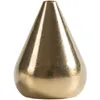 Porte-bâton d'encens en forme de goutte d'eau en laiton petit encensoir accessoires Mini porte-bâton d'encens en cuivre décor à la maison dh8677