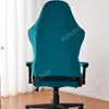 Stoelhoezen Stofdichte bureaustoelhoes Fluwelen elastische stoelhoes voor computerstoel Fauteuil Hoes Gaming stoelhoes Seat Case 230627