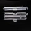 200pcsトラベルポータブル歯ブラシホルダー透明保管ボックスケース実用コンテナ歯ブラシボックスオーガナイザーバスルームツール