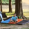 Mat Camping Slaapmatje Opblaasbaar luchtbedden Buitenmat Splitsen Strand Picknickbed Ultralight Wandelen Trekkingtent Luchtkussen