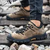 Stiefel Arbeitssicherheit Schuhe Männer Antisme Antipunktionen Arbeit Sneaker Leicht atmungsaktivem Schutzstahl Zehen Sicherheitsstiefel Männer schwarz