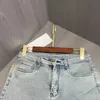 Herenjeans ontwerper 23 nieuwe jeansbroek mode lente Vasaki denim broek heren losse pantalons recht bijgesneden broek RVSP