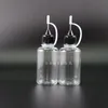 Lot 100PCS 30ML PET Dropper bottle Metal Needle Tip Needle Cap Plastic dropper bottles Vapor E cig Juice Qsrdh