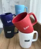 Creative Tumblers Simple Fashion Letter Printed Mugs Office Home Ceramic Cups Coffee Mug