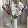 Decoratieve Bloemen Kunst Latex Phalaenopsis Bruiloft Pografie Plafond Bloemstuk Thuis Woonkamer Raam Pseudo Orchidee