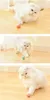 Brinquedo inteligente interativo com bola de gato rolante automática, brinquedo em movimento para gato interno, bola rolante saltitante, luz LED Peppy, bolas para animais de estimação, instinto de caça rolante