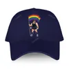 Snapbacks zabawna marka projektowa sportowa maska ​​dla mężczyzn bawełniana czapki baseballowe Adam lubi flagę dumy letnią czapkę modową kobietę regulowaną czapkę golfową 230627