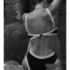 Kobietowe stroje kąpielowe metaliczne bikini bikini set y dla kobiet Szybka dostawa odzieży damska odzież dhi7j