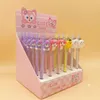 Crayons 36 pcs / lot kawaii chien lapin crayon mécanique mignon filet automatique papeterie cadeau scolaire de bureau