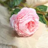 Dried Flowers 61cm Long European Artificial Head Home Silk Peony Wedding Rose Decorative Flower Party Decor 1pcs