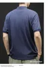 Męskie koszulki M3292 Summer Polo Shirt Męska T-shirt na pół rękawie Tide Kołnierz 2023