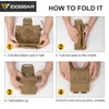 Multi-function Bags IDOGEAR Tactical Foldable Recycling Bag Dump Pouch MOLLE Drop Pouch Airsoft 3577HKD230627