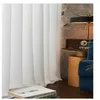 Curtain Nordic simple white bubble curtain yarn living room shading balcony thickened white tulle Translucent curtain custom tulle 230626