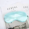 Imitated Silk Sleeping Eye Mask Sleep Padded Shade Cover Cover Vision Care Travel Portable Masks Relax Venda