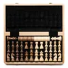 Jogos de Xadrez Conjunto de Gamão Grande de Luxo Conjunto de Xadrez de Madeira de Faia com Tábua de Carrom Damas de Jogo de Tabuleiro Profissional de Alta Qualidade 15" x 15" 230626