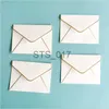 Cintres Racks 10pcs / lot MINI enveloppe blanche simple et mignonne POUR VOUS Invitation d'affaires décorative bronzante x0710