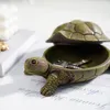 Decorative Objects Figurines Modern Turtle Storage Box Living Room Decoration Resin Crafts Home TV Cabinet Bedroom Decoration and Decoration 230627