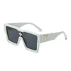 Дизайнерские солнцезащитные очки для женщин мужские солнцезащитные очки мужчины 2023 L Новая мода на открытое путешествие классические очки ретро -унисекс