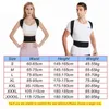 Other Massage Items Adjustable Posture Corrector Back Support Shoulder Brace Correction Spine Postural Fixer Tape 230626