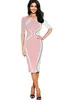 Jocoo Jolee Women Business Matita Abito da lavoro casual Ufficio Sexy Bodycon Evening Party Plus Size S-5XL 210611