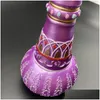 Decorative Objects Figurines Jeannie Bottle Mirrored Rich Purple I Dream Of Genie Draca Resin Handicraft Ornament Drop Delivery Ho Dh46L