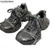 2023 Nowe buty Paris Dad z podwyższoną, grubymi, zwykłymi butami, wykonanymi ze staroświeckich butów dla mężczyzn i kobiet