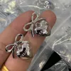 French Arc de Triomphe silver love Earthings women Luxury Zircon Earthing studies Designer Jewelry E259--710