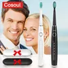 Toothbrush Dentists Recommend Professional Sonic Electric 5 Modes Protect Gums Rechargeable Waterproof Box as Gift 230627