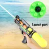 Sand Play Water Fun Pull Type Stora kapacitet Vattenpistoler Children's Beach Toys Högkvalitativa plast ABS Tryck Vattenpistol Pool Toys Outdoor Toys 230626