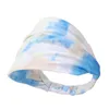 Katoen Hoofdband Voor Vrouwen Tie-Dye Hoofddeksels Vrouwen Sport Elastische Tulband Sjaal Dames Bandage Hoofddeksels Haaraccessoires