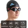 Schutzbrille Berufsschwimmen Rennbrille Wasserdicht Antifog AntiUV Triathlon Schwimmbrille Männer Frauen Brillen 230626