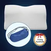 Travesseiro Memory Foam Bed Proteção Ortopédica do Pescoço Rebote Lento em Forma de Borboleta Saúde Tamanho Cervical 6050 cm 230626