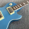 Wzrost niestandardowy, Blue Blue Srebrna różowa gitara elektryczna, podstrunnica z drzewa różanego, Chrome Hardware, bezpłatna wysyłka