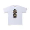 A Bathing A Ape T-shirts imprimés camouflage avec animation de logo populaire à manches courtes